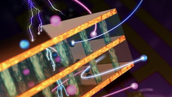 Vertical electrochemical transistor pushes wearable electronics forward